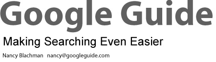 Google Guide -- Making Searching Even Easier